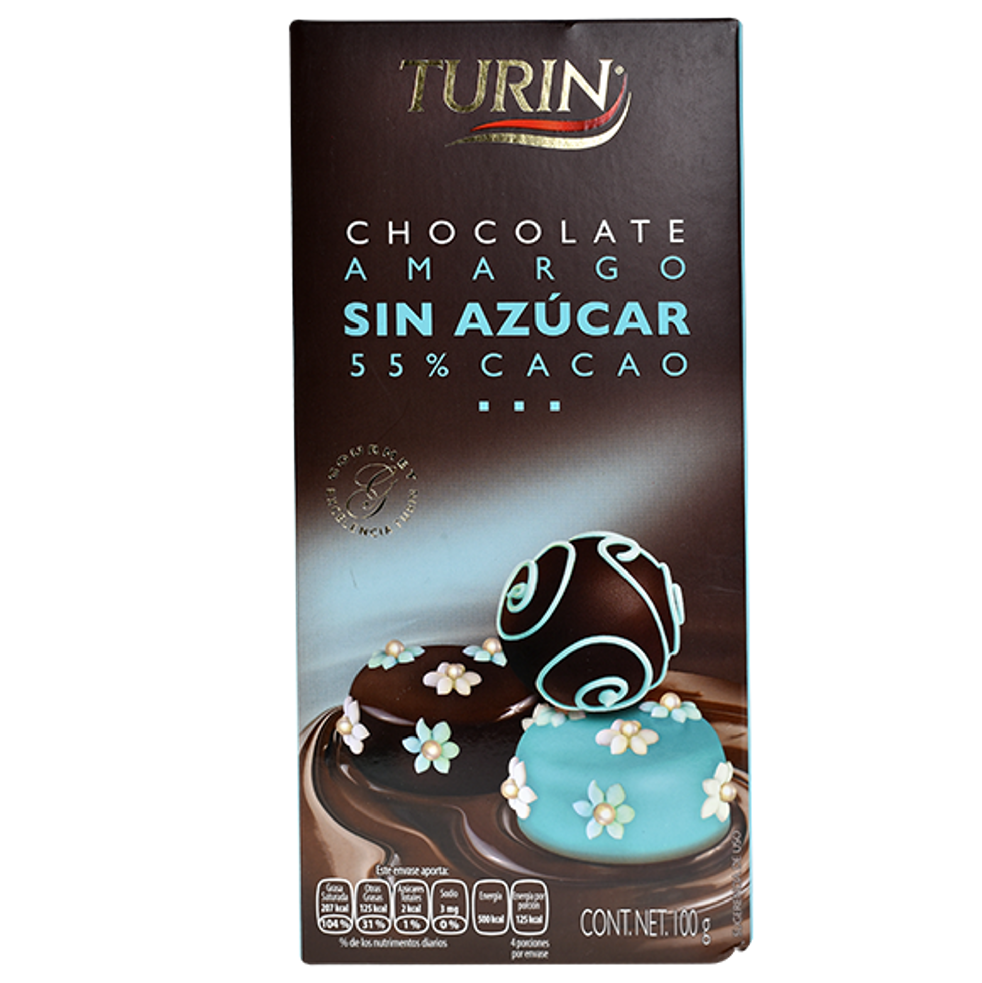 TABLILLA SIN AZUCAR 55%CACAO Image